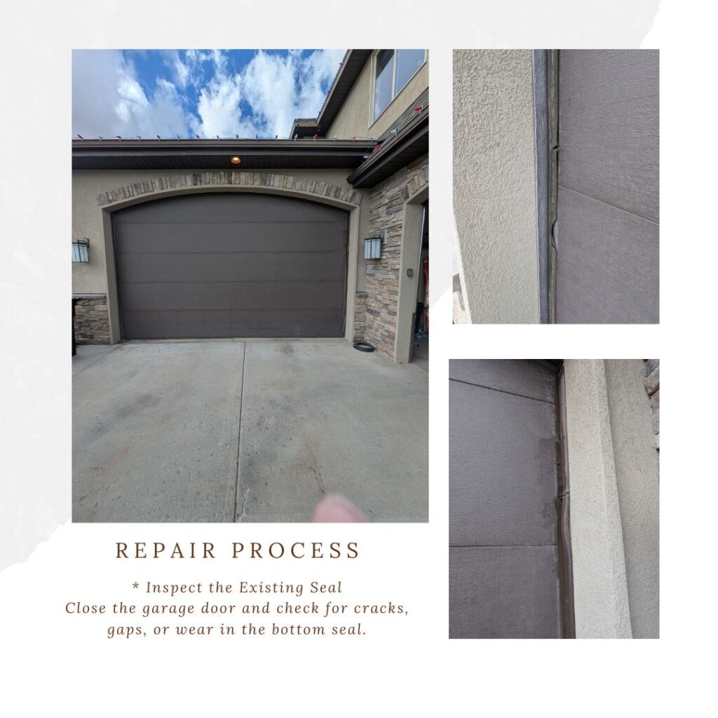 Garage Door Seal Repair in Taylorsville