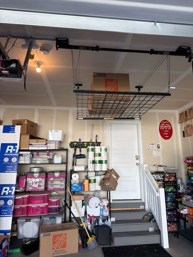 Garage Ceiling Storage Installation in South Jordan