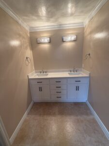Double Sink Vanity Installation in Salt Lake City